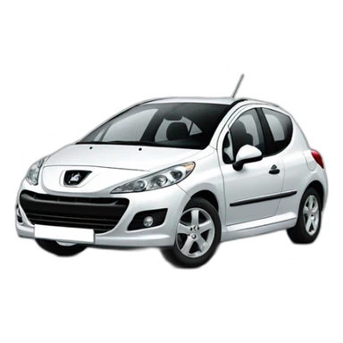 Peugeot 207 sticker