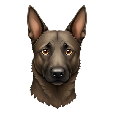 Dutch shepherd  sticker
