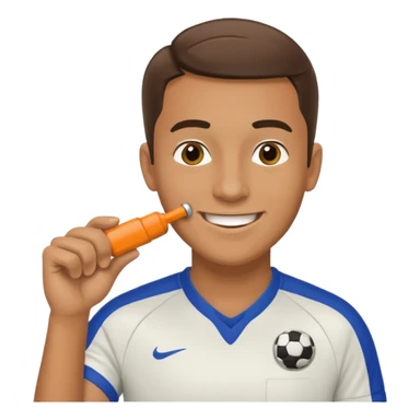 soccer coach whistle sticker