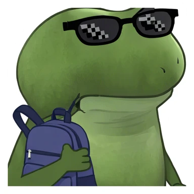 friends road trip sticker