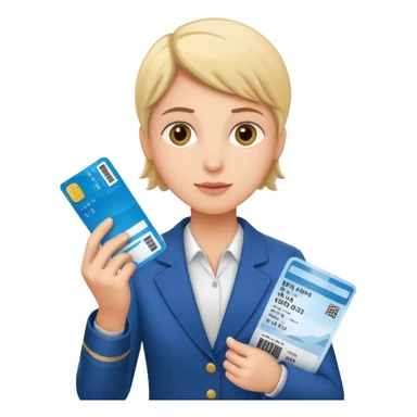 I will buy the flight ticket sticker