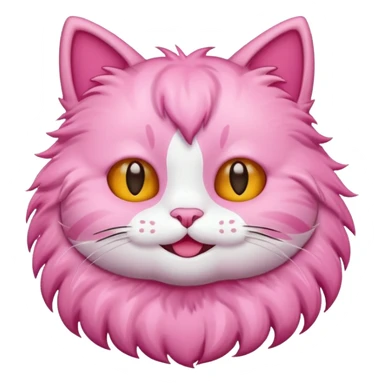 a cute pink cat sticker unlocked  sticker