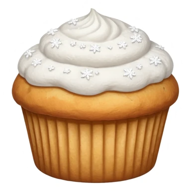 white muffin sticker