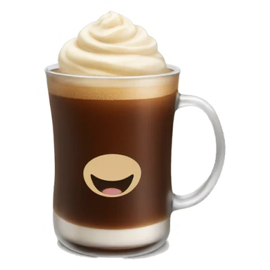 Cream cold brew sticker