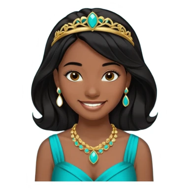 Emoji de la princesa Jasmin  sticker