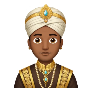 indian groom sticker