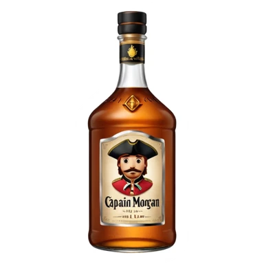 Bouteille de Captain Morgan, 1 l sticker