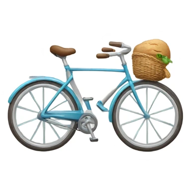 bicycle saying goodbye sticker