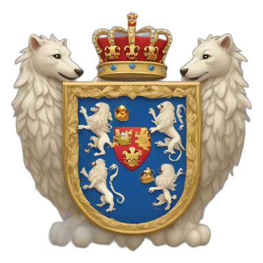 royal family coat of arms sticker