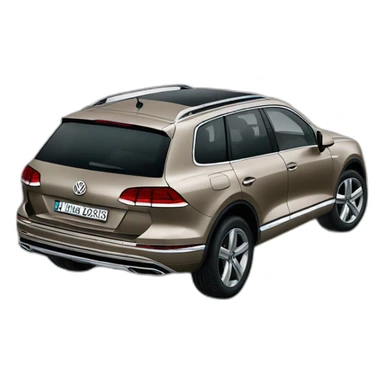vw touareg sticker