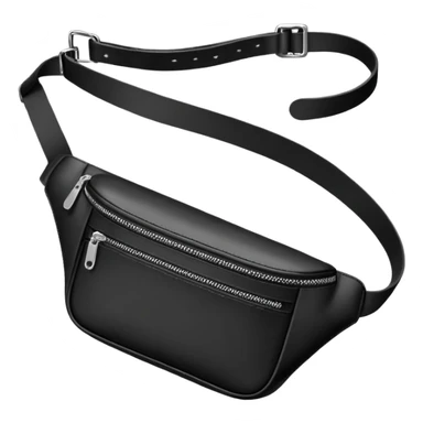 black waist bags sticker