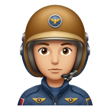 Fighter pilot  sticker