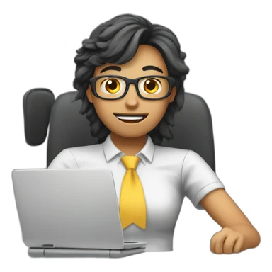 stress intern student sticker