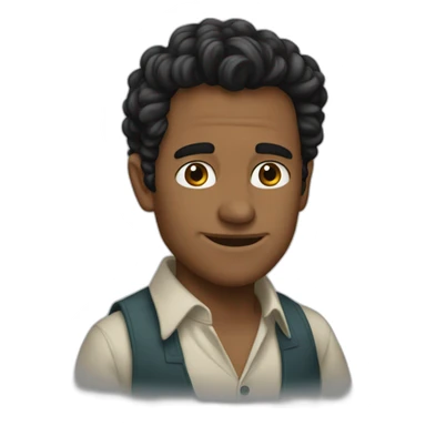 Charlie chaplins without hat sticker