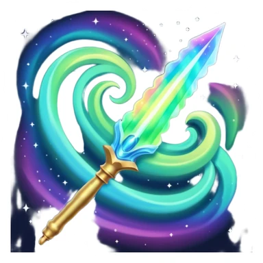Aurora Borealis Wand sticker