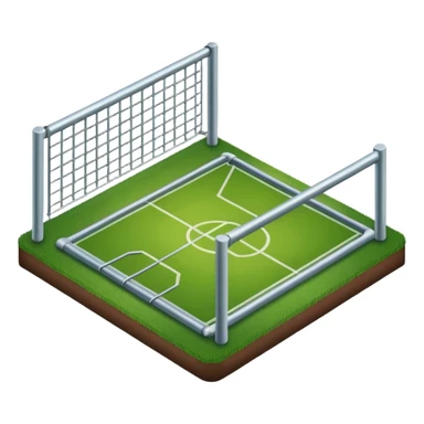 sports ground on a transparent background, bars and sports simulator sticker