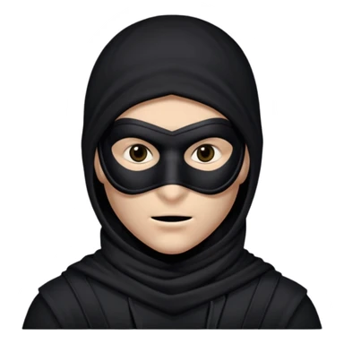 masked thieve sticker