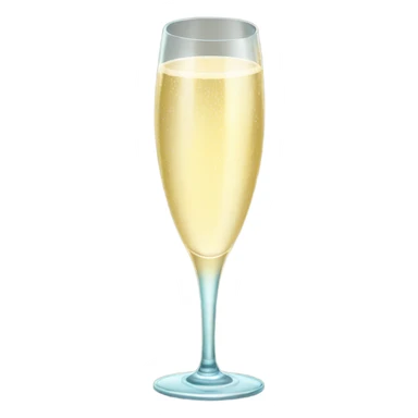 Happy new year with champagne  sticker