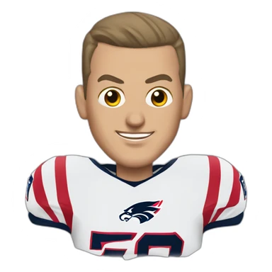 Rob Gronkowski sticker