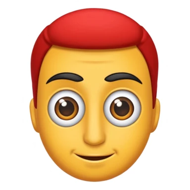 yuvarlak gözlüklü hayvan  sticker