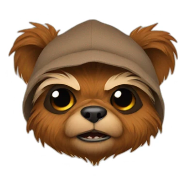 stitch ewok sticker