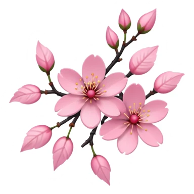 tribal with cherry blossom sticker