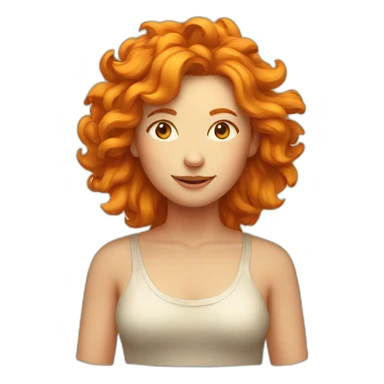 sun woman that's a ginger  sticker