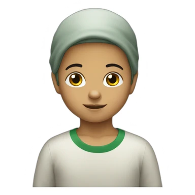 tiny algerian kid sticker