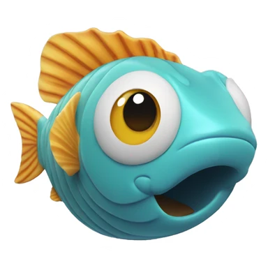 Fish Cake with Swirl sticker