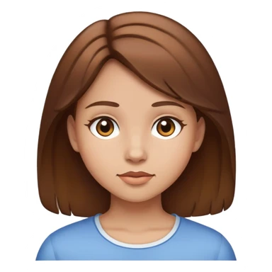 Kumral kız  sticker