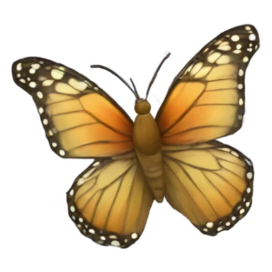 a butterfly capturing net sticker