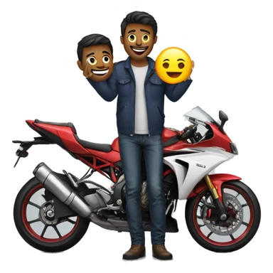 men hugging tvs rr310 bike sticker