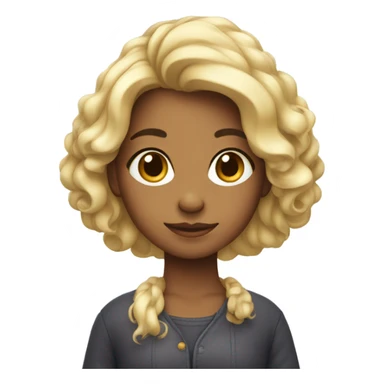 Menina ruiva  sticker