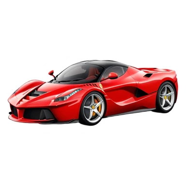 Ferrari LaFerrari - Ferrari (Model Year: 2022) (Iconic colour: Red) sticker