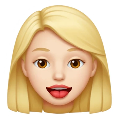 Coqueto mordiéndose el labio peor que salga toda la cara  sticker