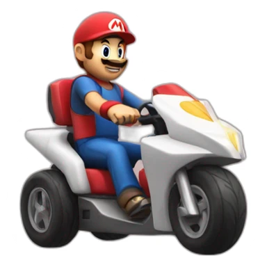 Mariokart sticker