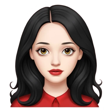 Kat Dennings real features sticker