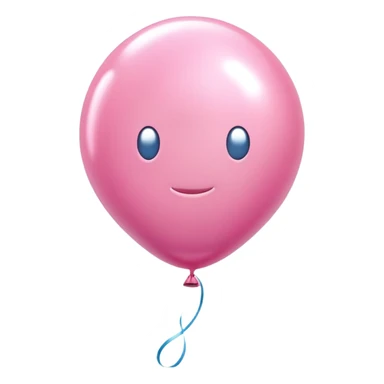 balloon made of bubble gum sticker