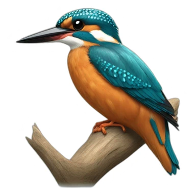 Kingfisher sticker