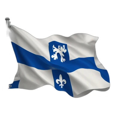 Quebec flag sticker