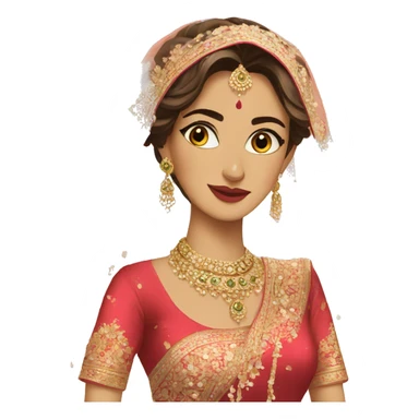 Pakistani bride sticker