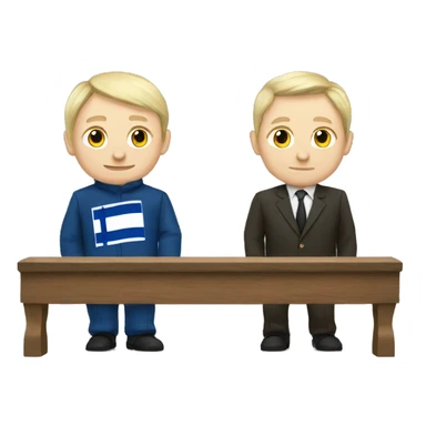 finnish trust a Russian government sticker