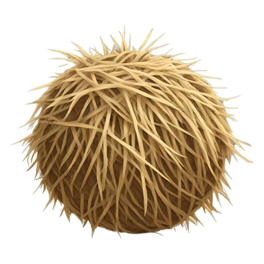 Tumbleweed rolling sticker