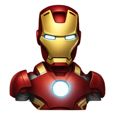 iron man from marvel sticker