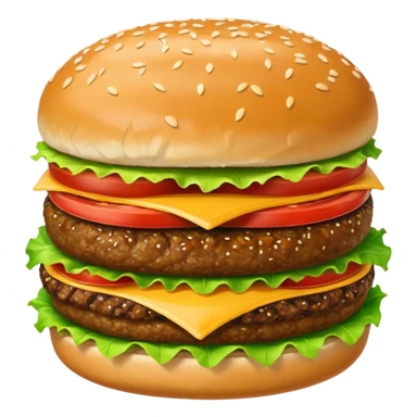Big Mac, simple and recognizable sticker