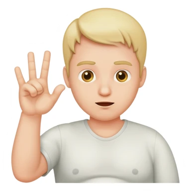 pregnant man flipping off sticker