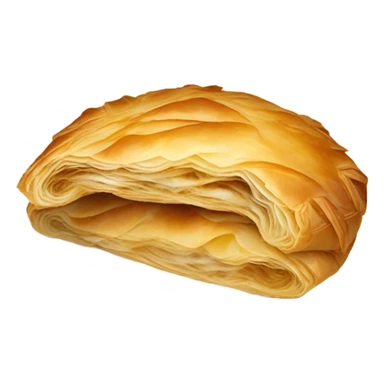 Whole circular banitsa sticker