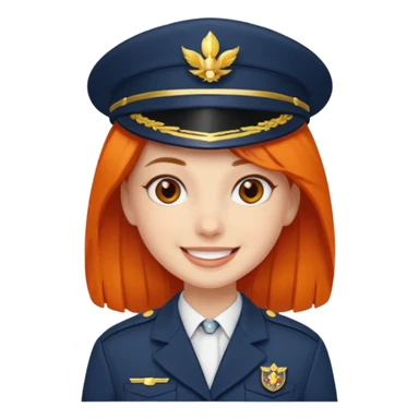 Make an emoji with a character from the game Arknights: Endfield, the name of this character is Ember sticker