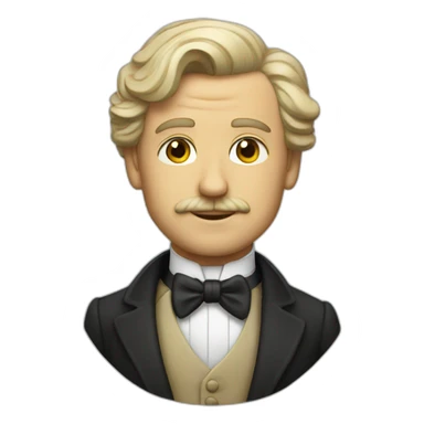 british gentleman sticker