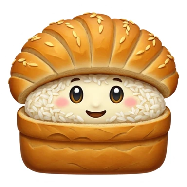 bread and rice sticker